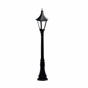 4028 Bollard with Gate Light